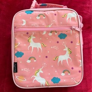 Pink Unicorn Kids Lunch Bag